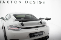 Porsche 718 Cayman 2016+ Kolfibervinge med Swan Neck-Infästning V.2 Maxton Design